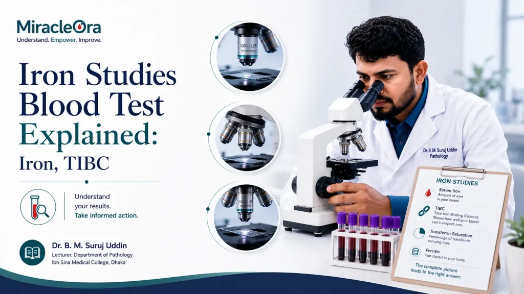 Iron Studies Blood Test Explained: Iron, TIBC